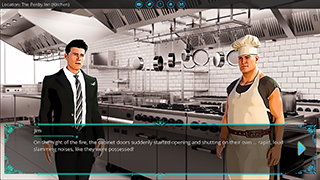 Sam meets Jim, the head chef of the Panby Inn.