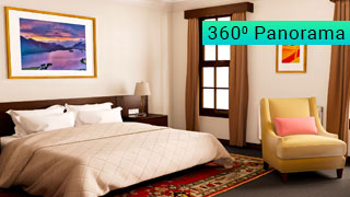 Explore a 360-degree panorama of Room 16 at the Penby Inn where guests have complained of strange incidents.